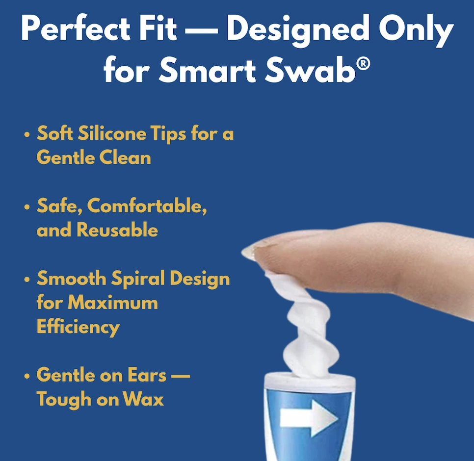 Smart Swab® Replacement Tips – Spiral Ear Cleaner Refills - Image 3