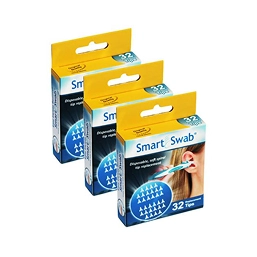 Smart Swab® Replacement Tips – Spiral Ear Cleaner Refills x 3
