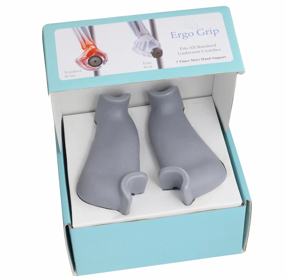 Ergo Grip® Ergonomic Crutch Grips with Padded Hand Support for Maximum Comfort - Image 4